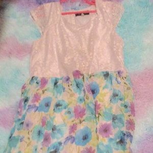 Kid’s/Tween’s formal floral dress - Disorderly Kids